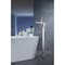 Anzzi Khone 2-Handle Claw Foot Tub Faucet with Hand Shower in Brushed Nickel FS-AZ0037BN - alternate 3